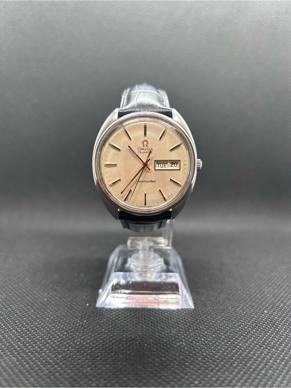 Vintage 1977 OMEGA Seamaster Cal. 1345 Quartz Day/Date 36mm Men's Watch